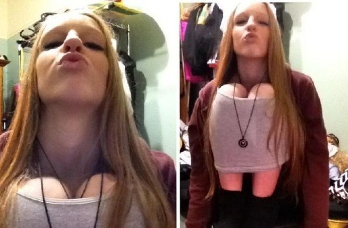 700x460, 48 Kb / сиськи, колени