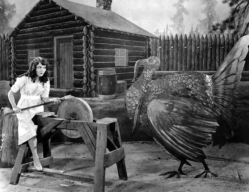 806x620, 116 Kb / индюк, топор, ч/б, ретро