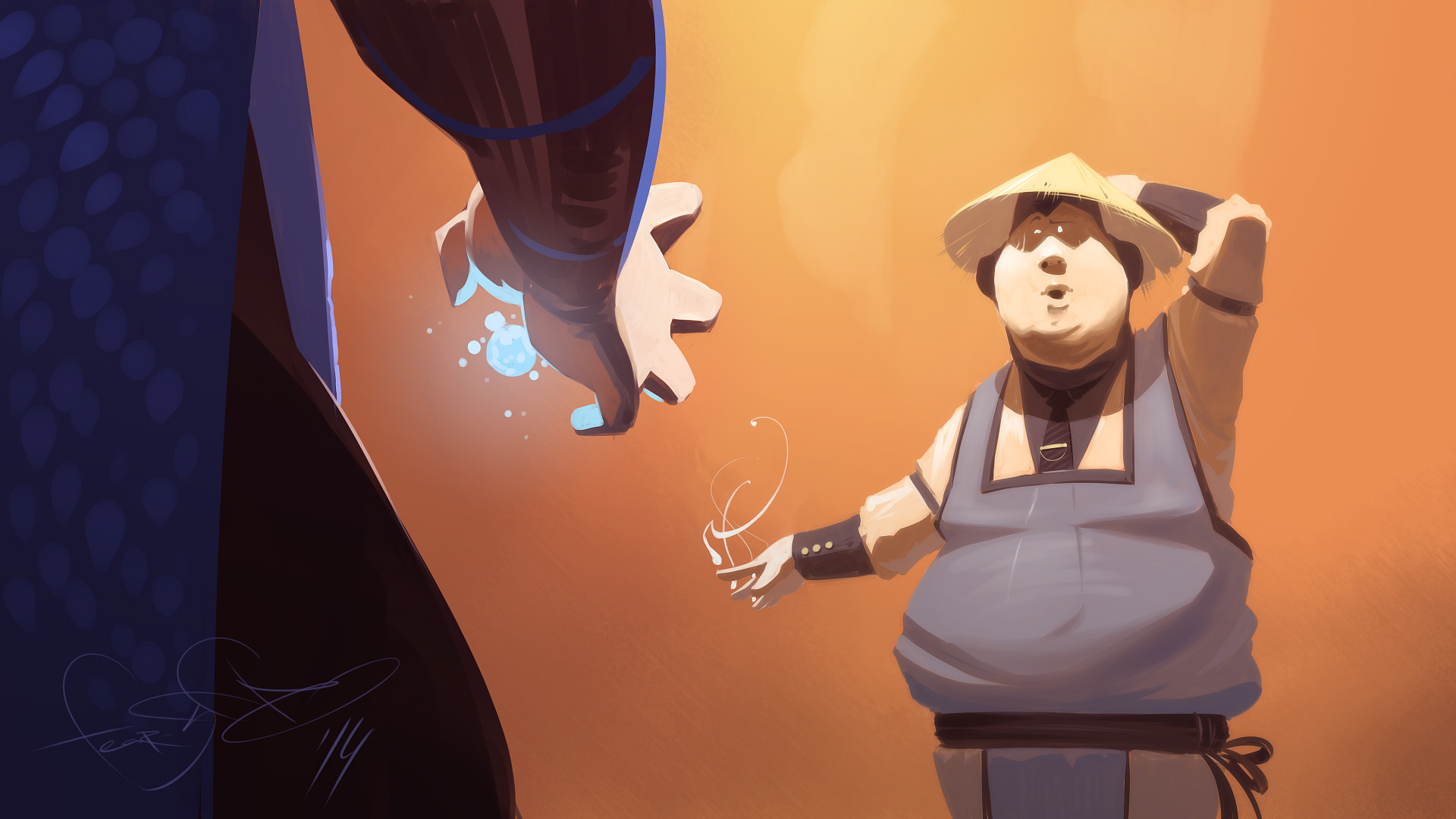 1920x1080, 258 Kb / Mortal, Kombat, Raiden, Sub-Zero