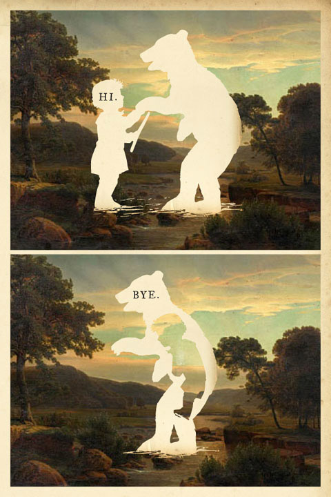 480x720, 86 Kb / медведь, ребенок, людоед