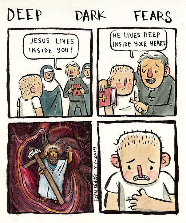 605x724, 157 Kb / иисус, сердце, страхи