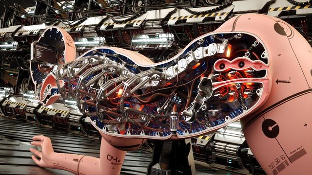 640x360, 66 Kb / баборобот, распил, разрез