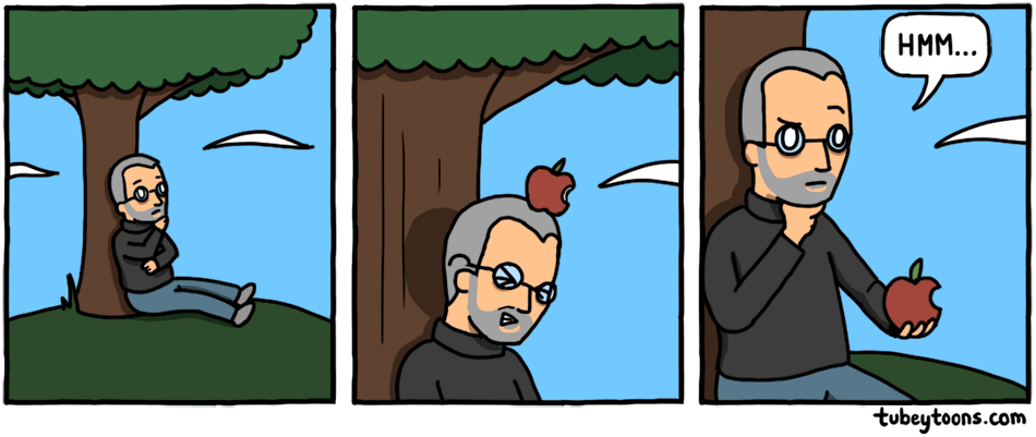 950x401, 144 Kb / джобс, яблоко, эппл, идея