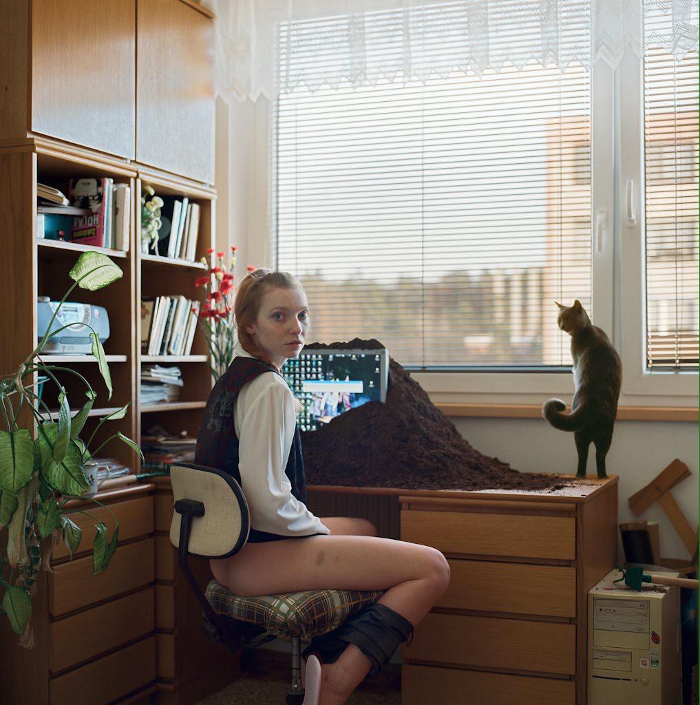 1017x1024, 164 Kb / жалюзи, компьютер, земля