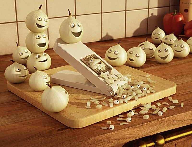 800x615, 147 Kb / лук, доска, нарезка, глаза