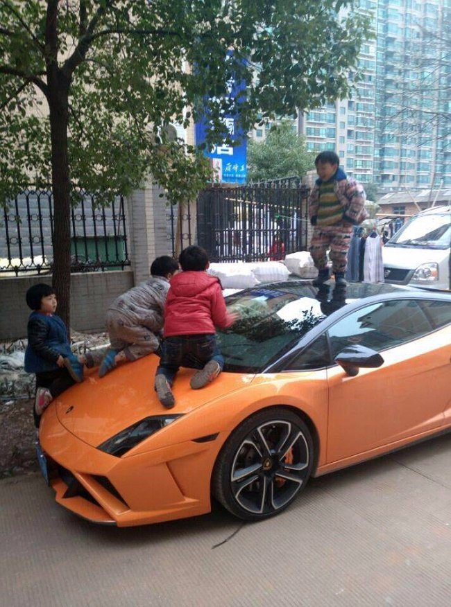 650x876, 146 Kb / ламборджини, дети