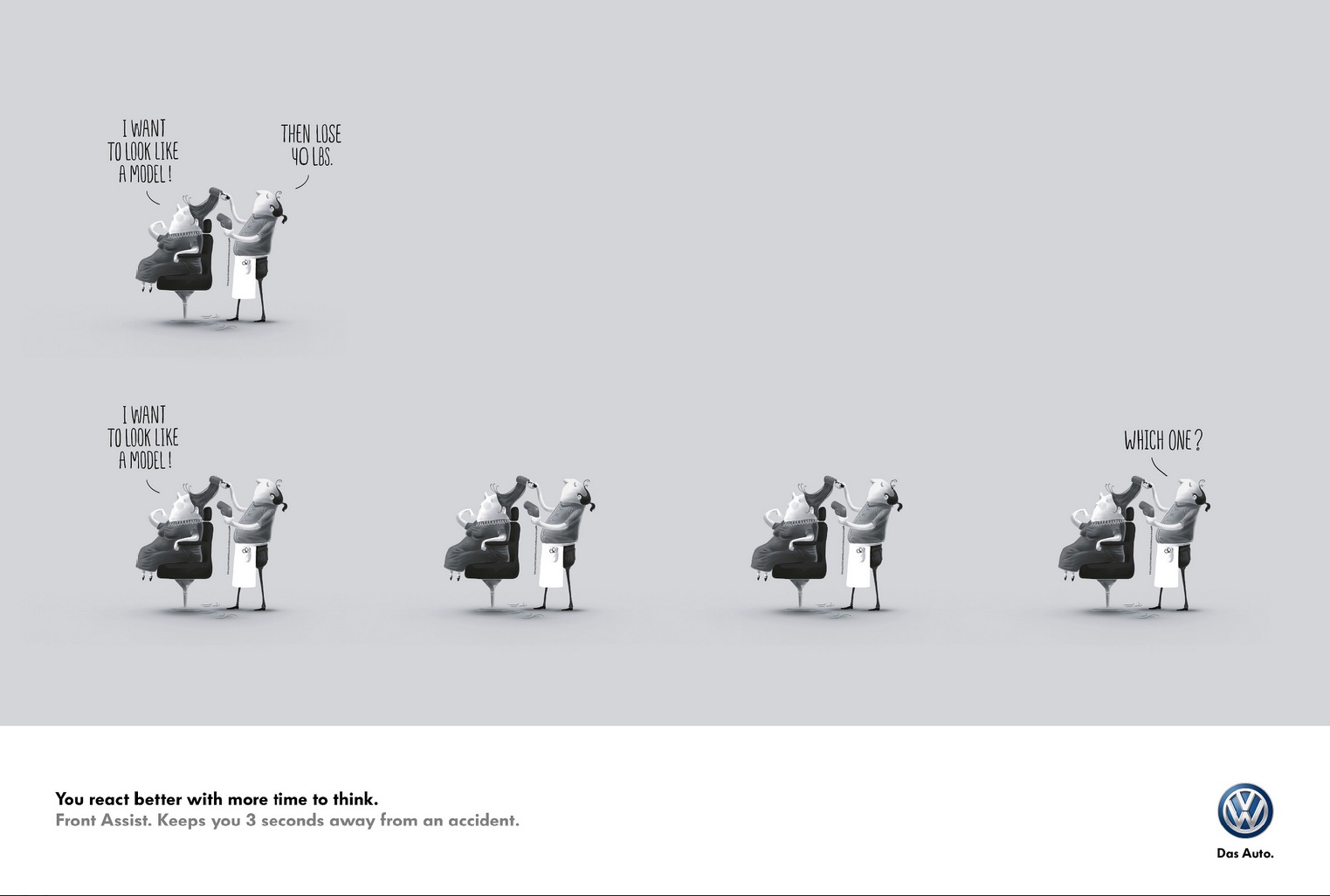 1523x1026, 111 Kb / фольксваген, реклама, парикмахер, модель