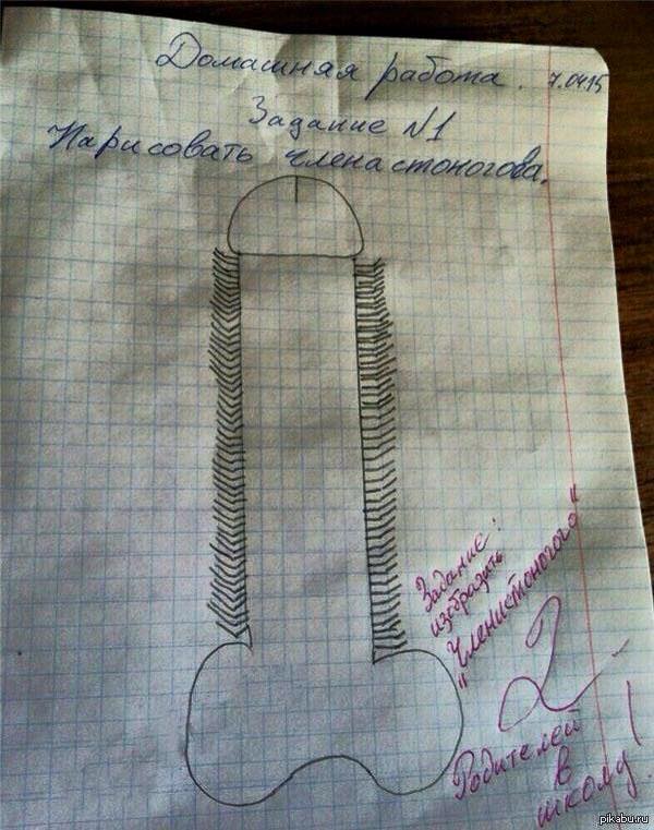 600x761, 72 Kb / членистоногое, член, стоногий, задание, двойка, домашняя работа
