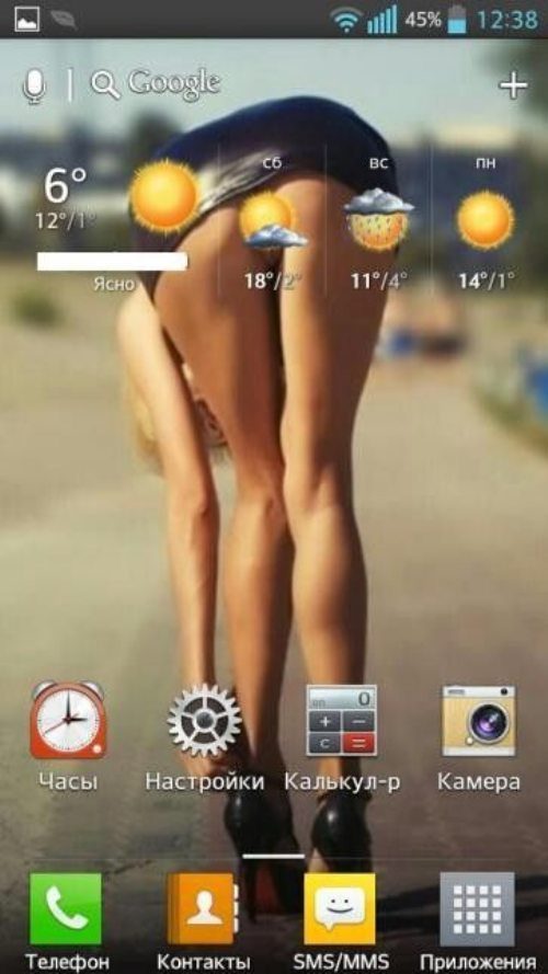 500x889, 58 Kb / Смарт, рабочий, стол, обои, погода, слонышко