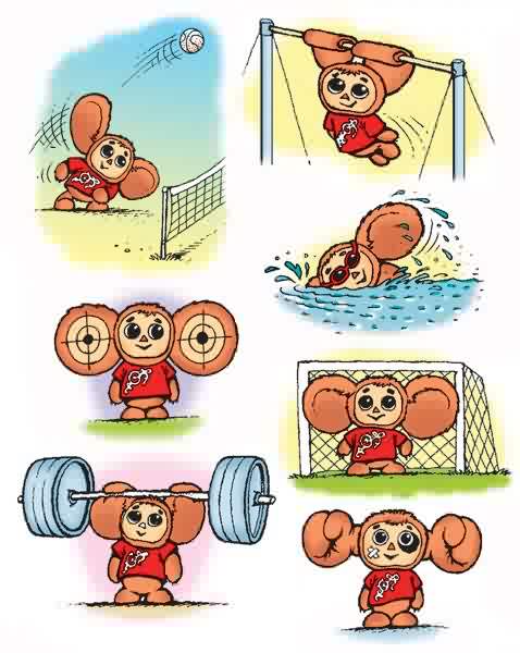 478x600, 41 Kb / чебурашка, спорт