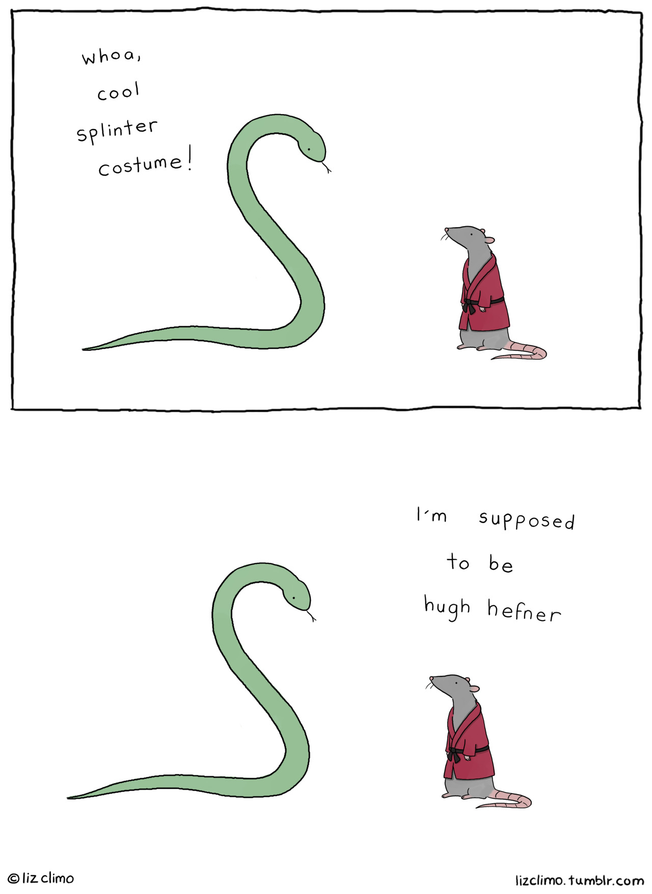 1280x1755, 166 Kb / змея, крыса, кимоно, хью хефнер, сплинтер, черепашки-ниндзя