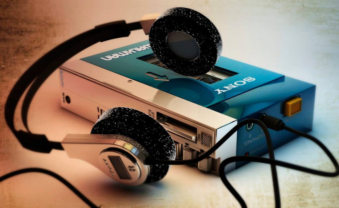 1154x709, 79 Kb / плеер,наушники, сони, walkman