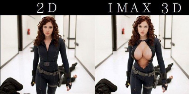 640x320, 45 Kb / 3D, кино, сиськи, Йоханссон