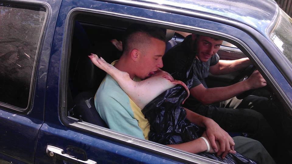 960x541, 82 Kb / водитель, пассажир, свинья, куннилингус