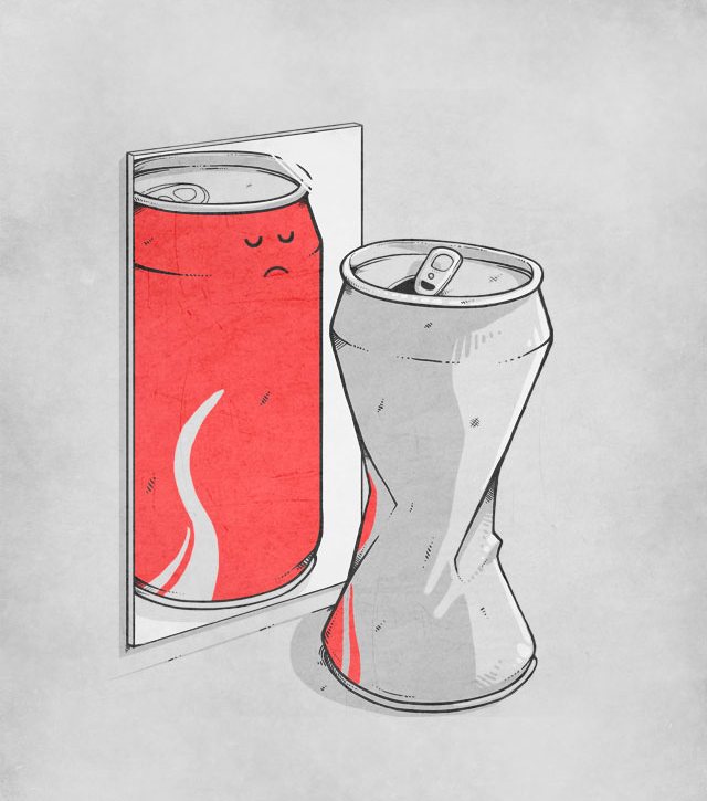 640x725, 53 Kb / банка, кола, зеркало, анорексия