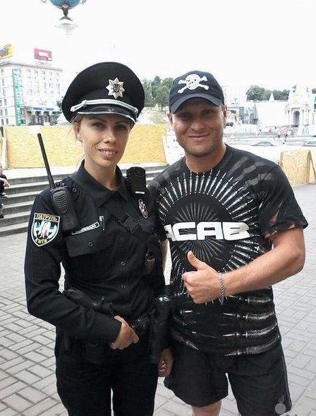 448x588, 53 Kb / полицейская, майка, ACAB