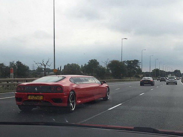 619x465, 74 Kb / лимузин, феррари, авто