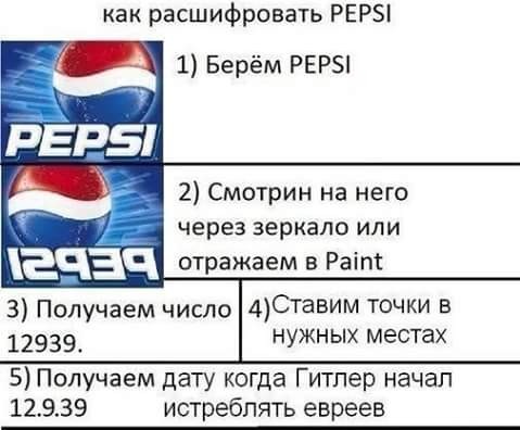 479x396, 36 Kb / пепси, гитлер, евреи