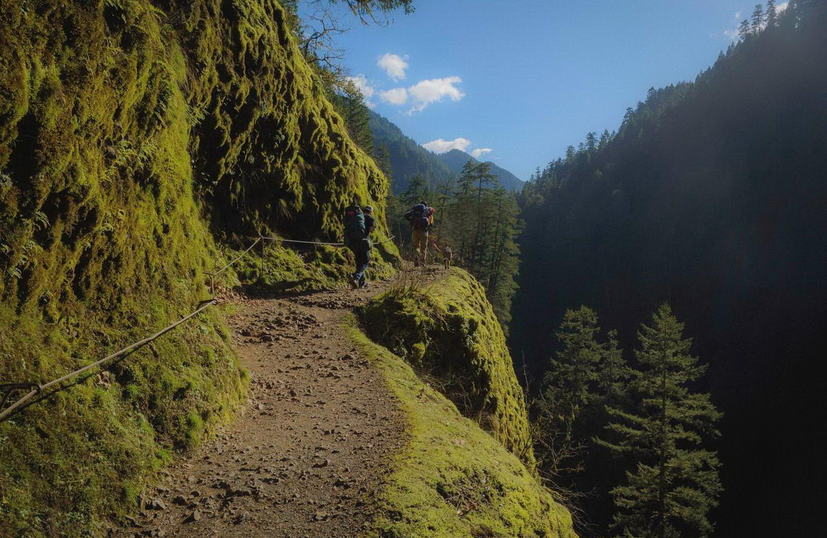 1199x780, 234 Kb / дорога, тропа, горы, гора, вид