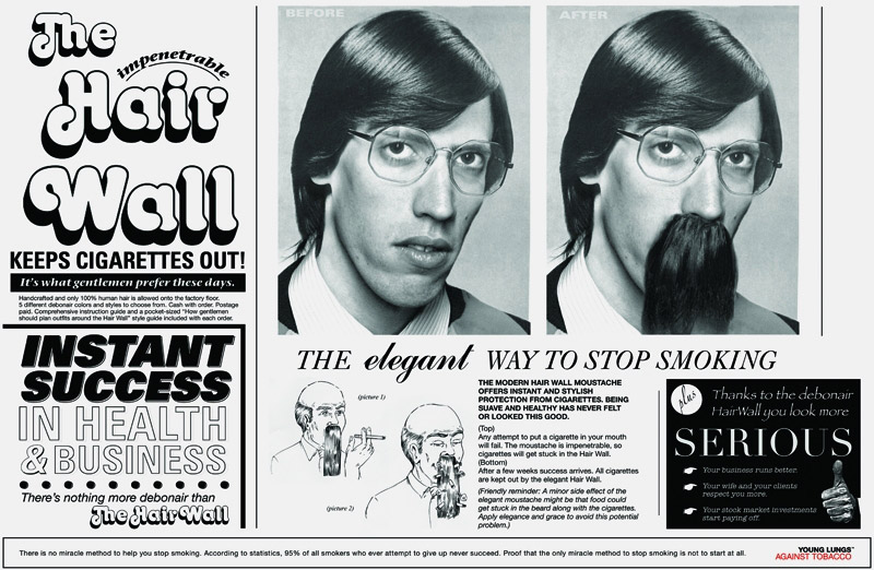 800x522, 139 Kb / курение, реклама, усы, очки