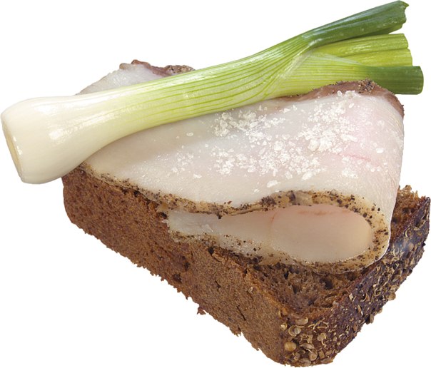 604x516, 57 Kb / хлеб, сало, лук