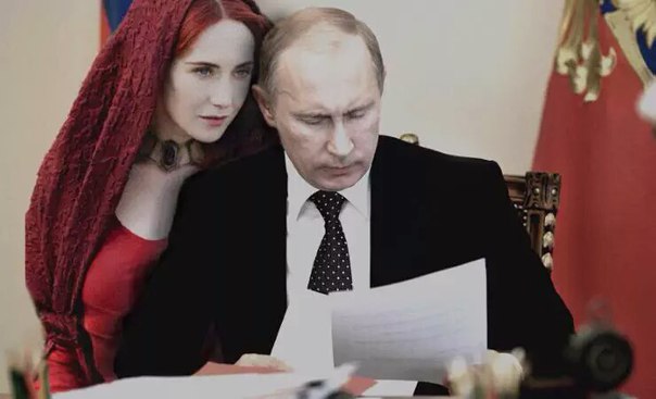 604x367, 31 Kb / Путин, Мелисандра, Красная, Женщина, Игра, Престолов, фотошоп, фейк, политота