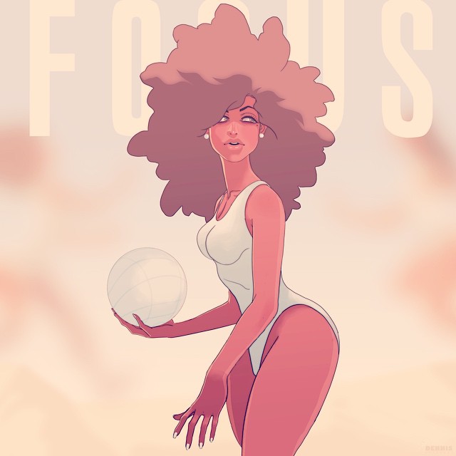 640x640, 43 Kb / боди, афро, волейбол, мяч, рисунок