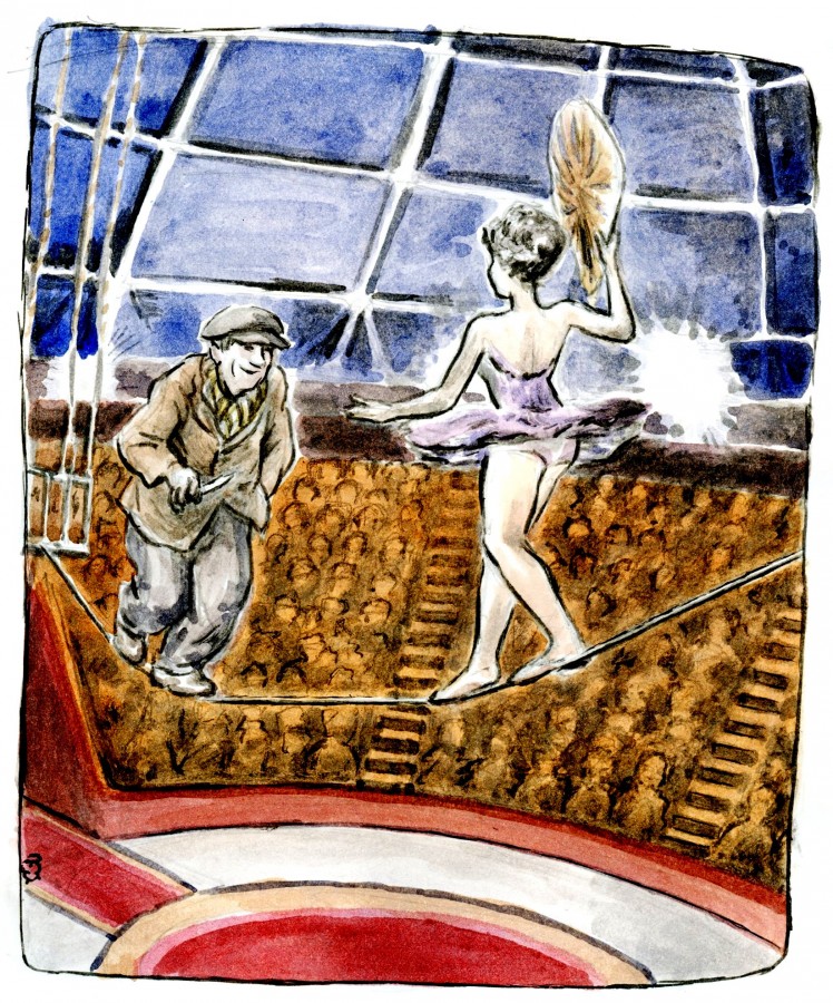 748x900, 298 Kb / гопник, цирк, балерина, акробат, нож