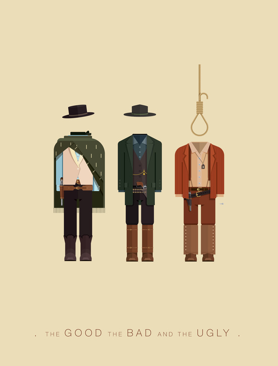 550x723, 47 Kb / злой, плохой, хороший, постер, иствуд, петля, пончо, блондинчик