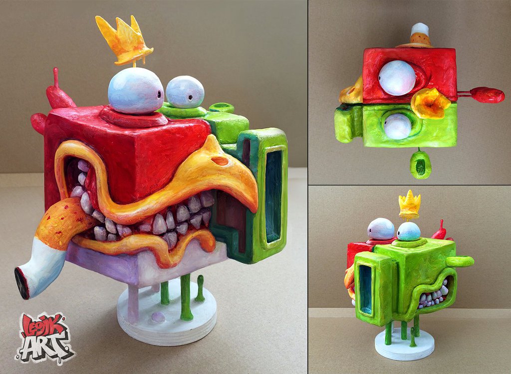 1024x749, 150 Kb / птичка, свинья, angry, birds, пластика, скульптура, Олег, Евтеев