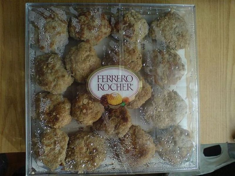 800x600, 85 Kb / Мужские, конфеты, ферреро, рошер, котлеты, конденсат