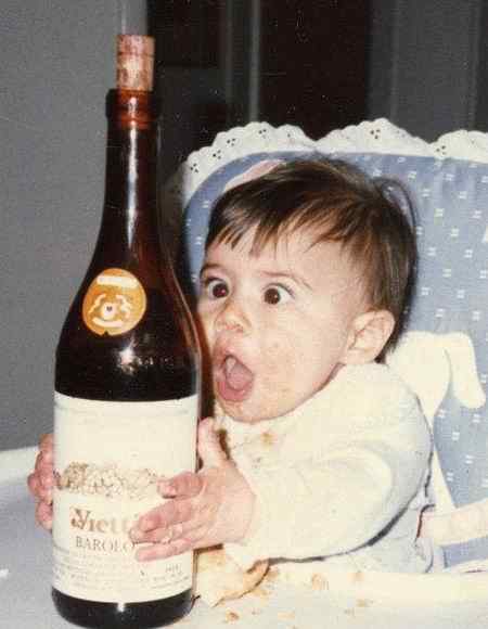 450x580, 17 Kb / бутылка, младенец, ребенок, вино, пробка