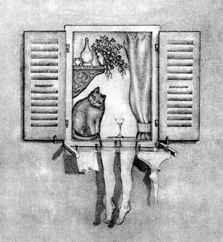 442x479, 69 Kb / иллюзия, ч/б