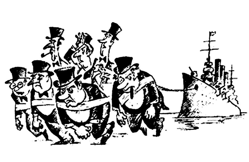 960x626, 68 Kb / Ч/Б, буржуи, Аврора, бурлаки, Евгений, Осипов