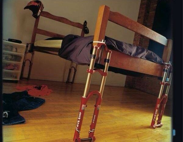 600x466, 49 Kb / Кровать, вилка, велик