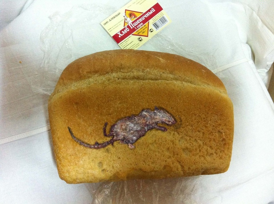 960x717, 221 Kb / хлеб, буханка, мышь