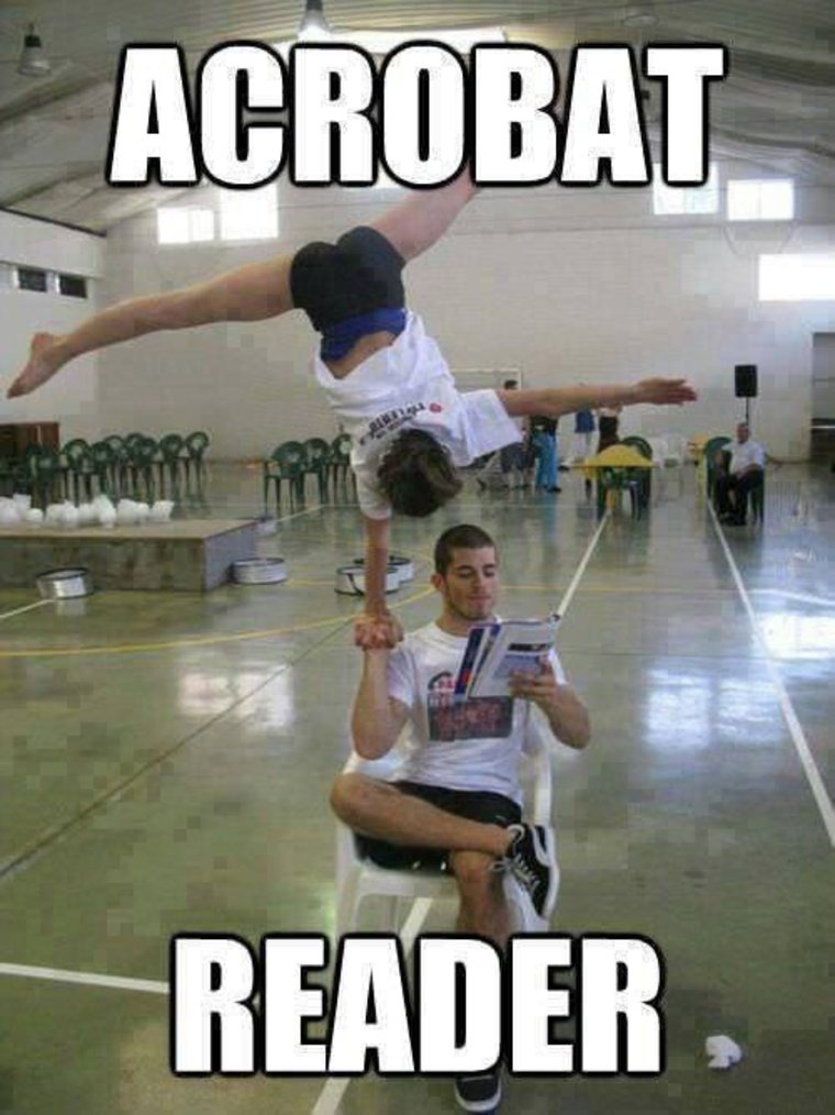 760x1014, 103 Kb / Акробат, ридер