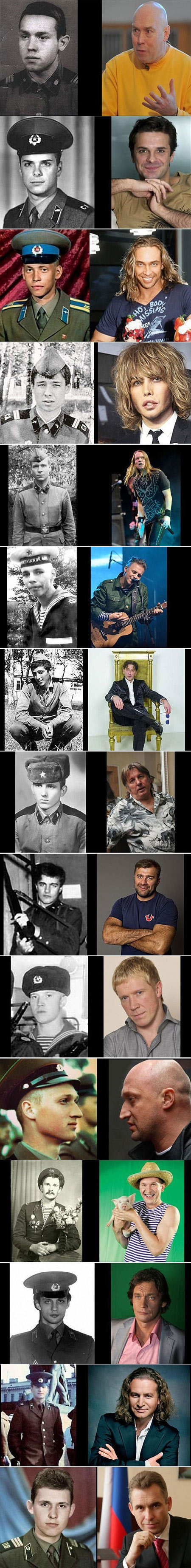 450x3691, 398 Kb / знаменитости, звёзды, армия