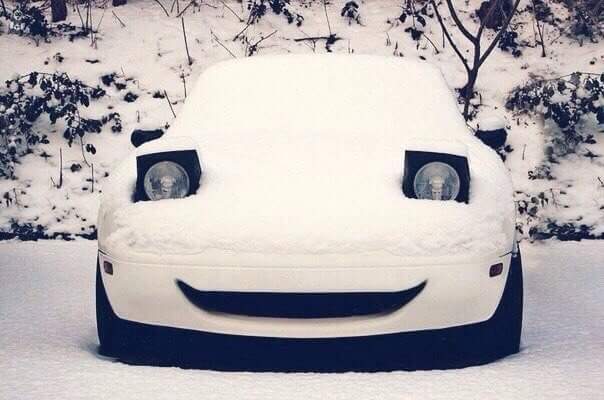 604x400, 32 Kb / Машина, улыбка, снег, фары