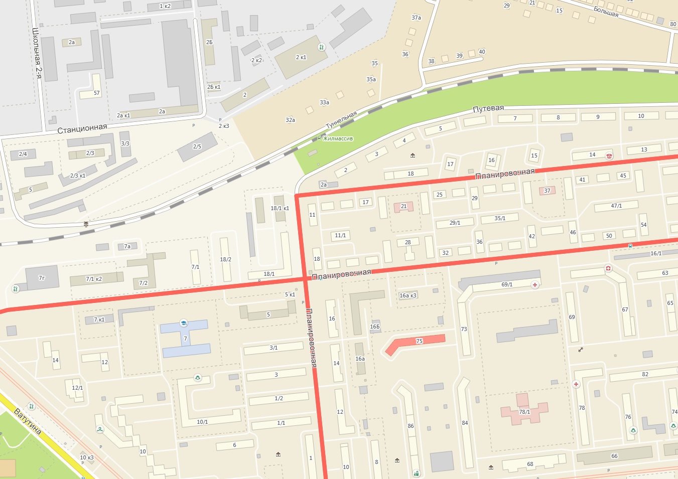 1351x955, 312 Kb / Новосибирск, улица, Планировочная, параллельная, перпендикулярная, FDrugoy