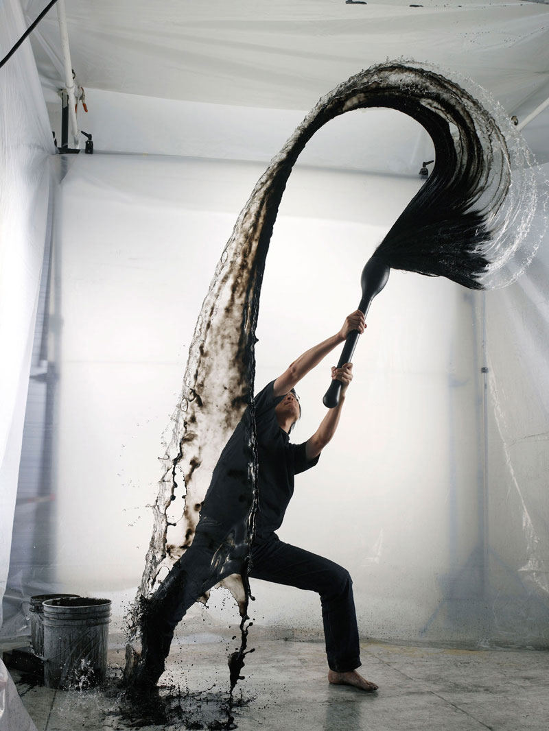 800x1066, 132 Kb / Shinichi Maruyama, калиграфия, kusho, японец