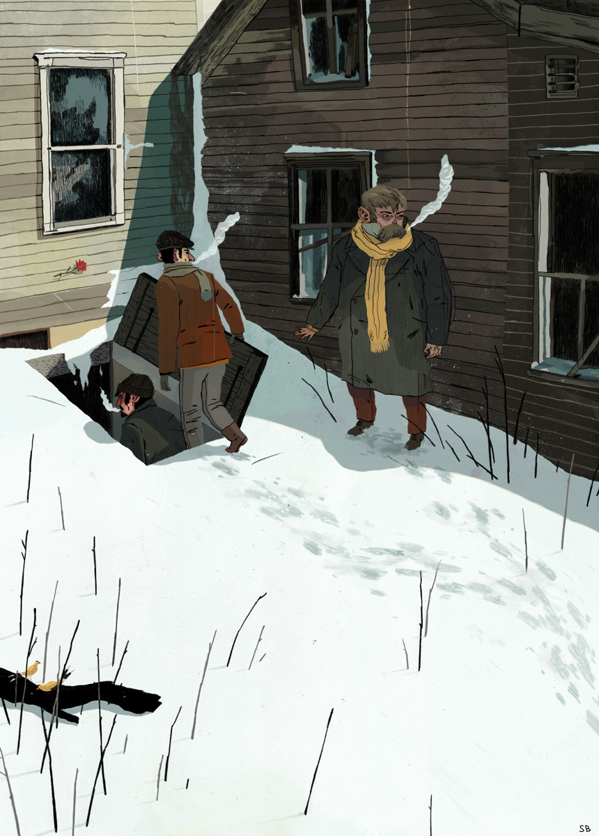 860x1200, 238 Kb / жулики, зима, вейперы, снег подвал, воры, шарф