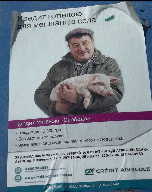 490x620, 67 Kb / поросенок, фермер