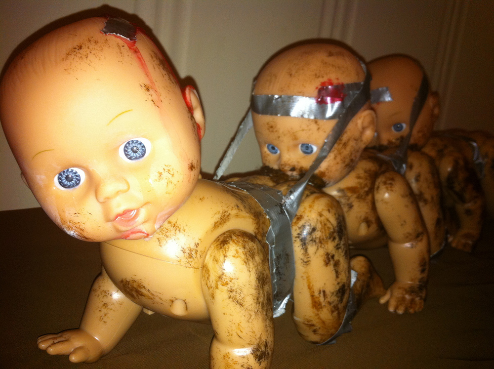 1000x747, 342 Kb / кукла, сороконожка