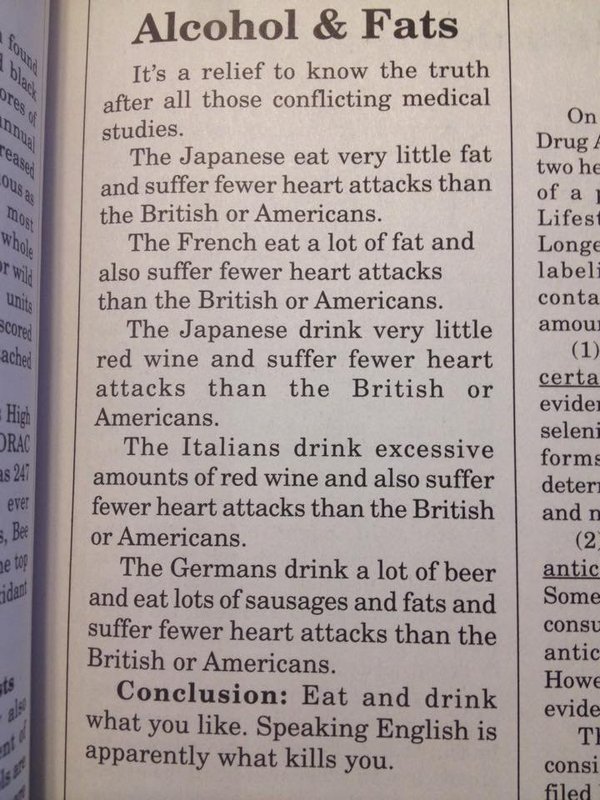 600x800, 114 Kb / Газета, текст, еда, алкоголь, английский
