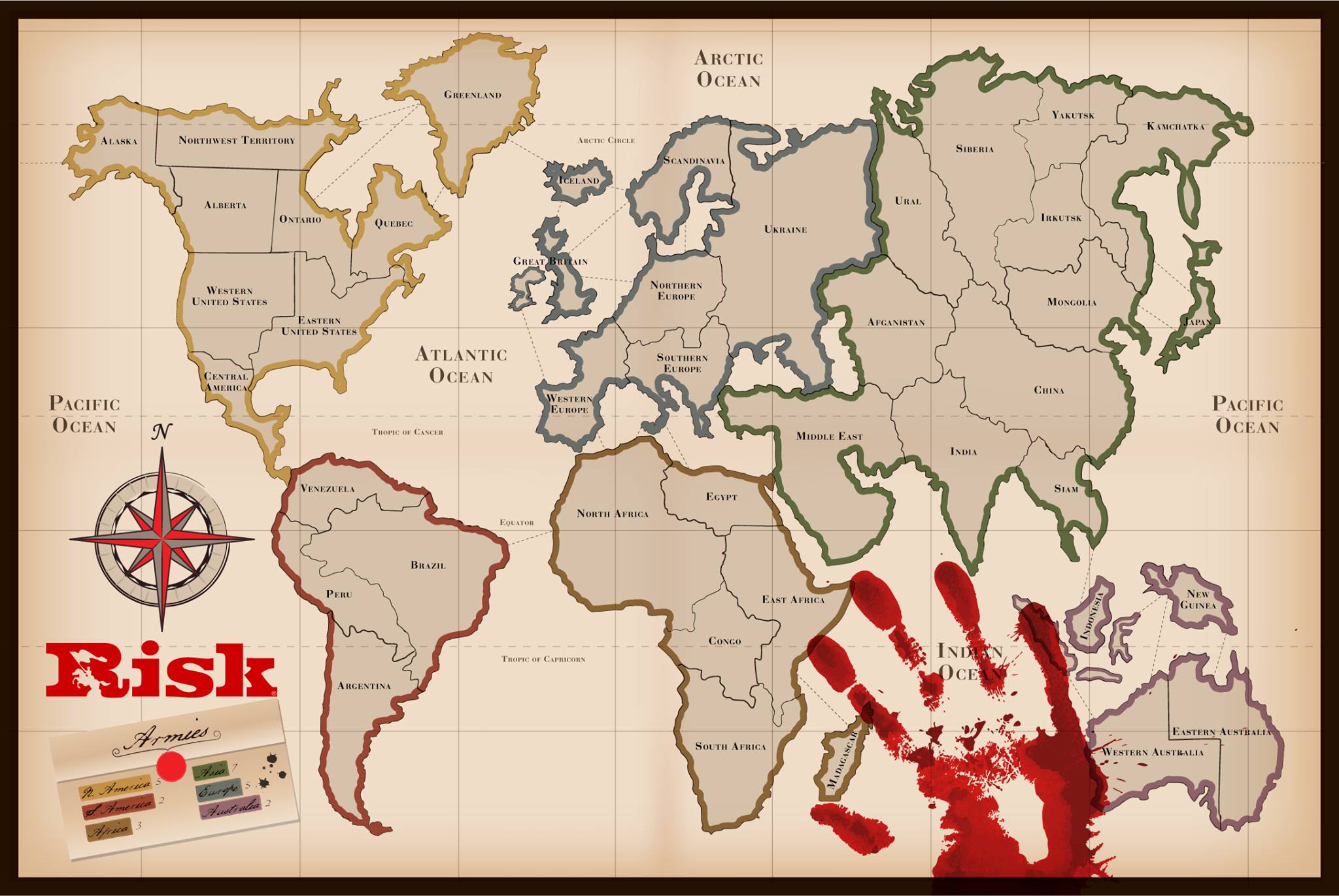 2048x1371, 272 Kb / игра, RISK, карта