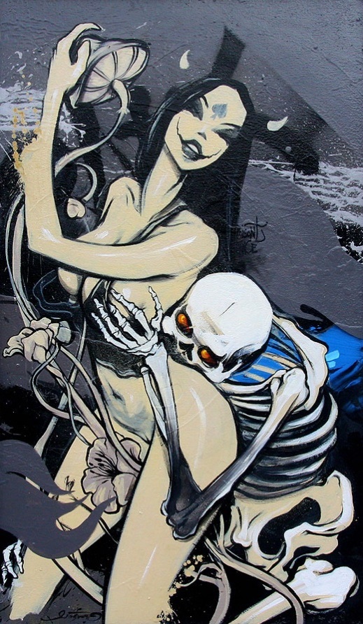 519x892, 231 Kb / грибы, секс, скелет