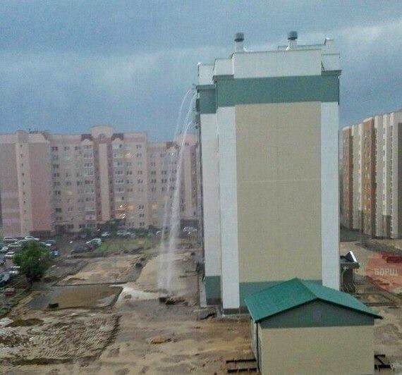 570x532, 48 Kb / апартаменты, здание, водопад