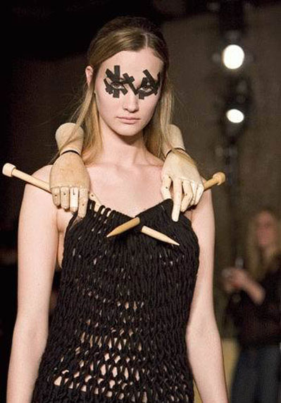 399x571, 50 Kb / платье, спицы