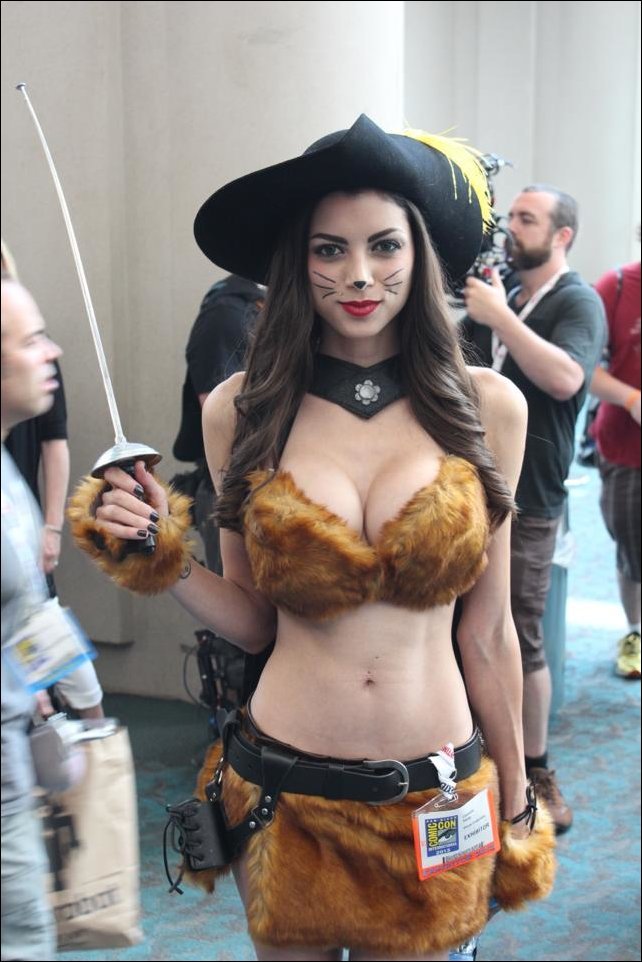 642x962, 97 Kb / кот в сапогах, костюм, шляпа, шпага